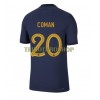 Original Fußballtrikot Frankreich Kingsley Coman 20 Heimtrikot WM 2022 Für Herren